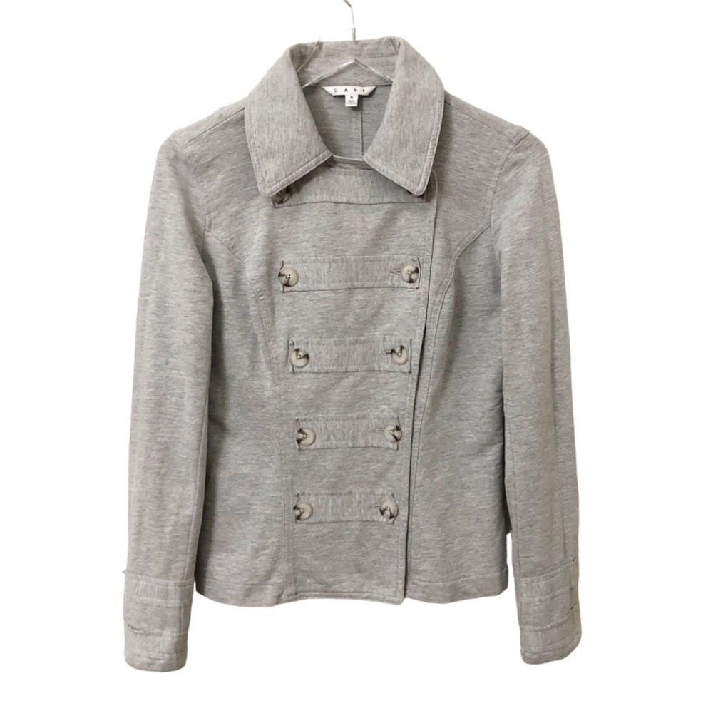 CAbi | Good To Go Double Breasted Military Style Jacket Small - Picture 2 of 12